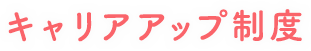 キャリアアップ制度